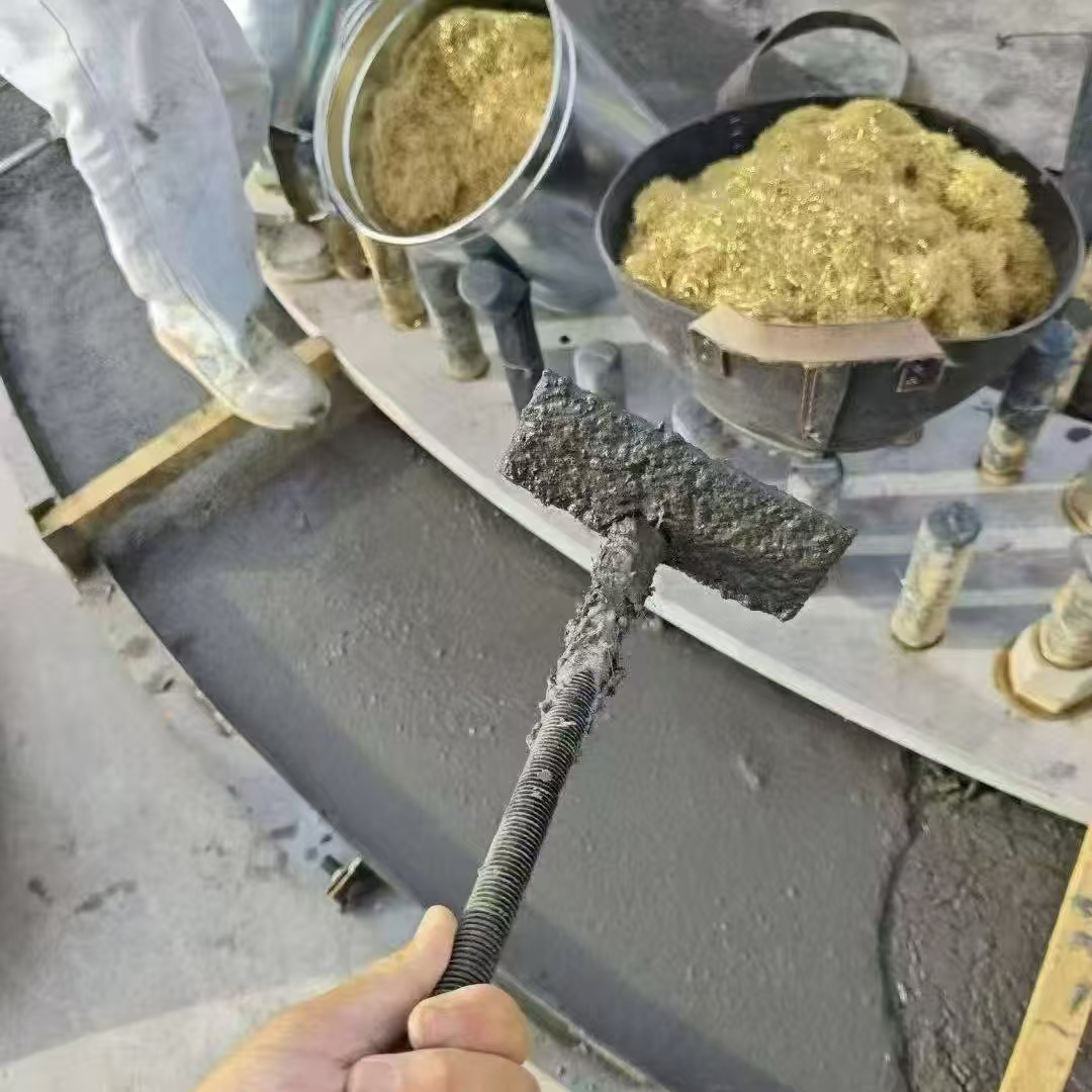 襄汾C120钢纤维高强无收灌浆料 轧机压缩机汽轮机发电机锻压设备底座灌浆材料